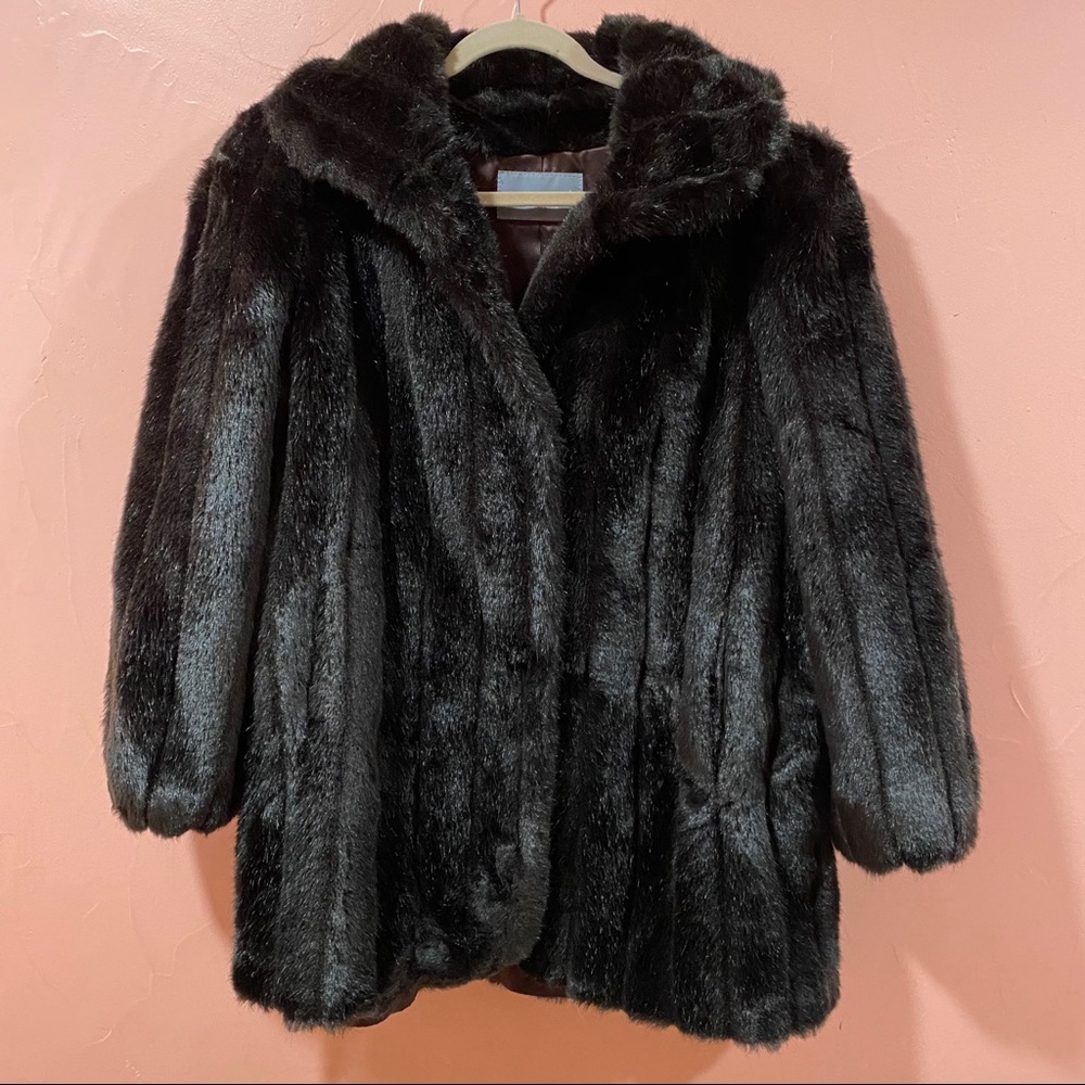 Faux Fur Coat